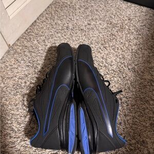 Puma Men's Black and Blue Athletic Shoes